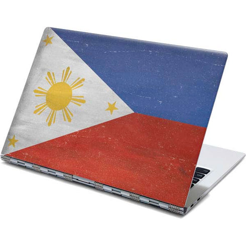 Philippines Flag Distressed Yoga 910 2-in-1 14in Touch-Screen Skin